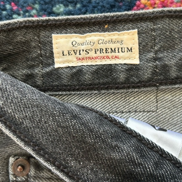 Levi’s | Women’s ‘Adventure Black’ Premium Denim Column Maxi Jean Skirt, size 30 - Picture 13 of 16